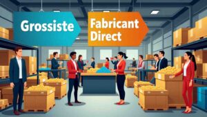 Grossiste vs fabricant direct