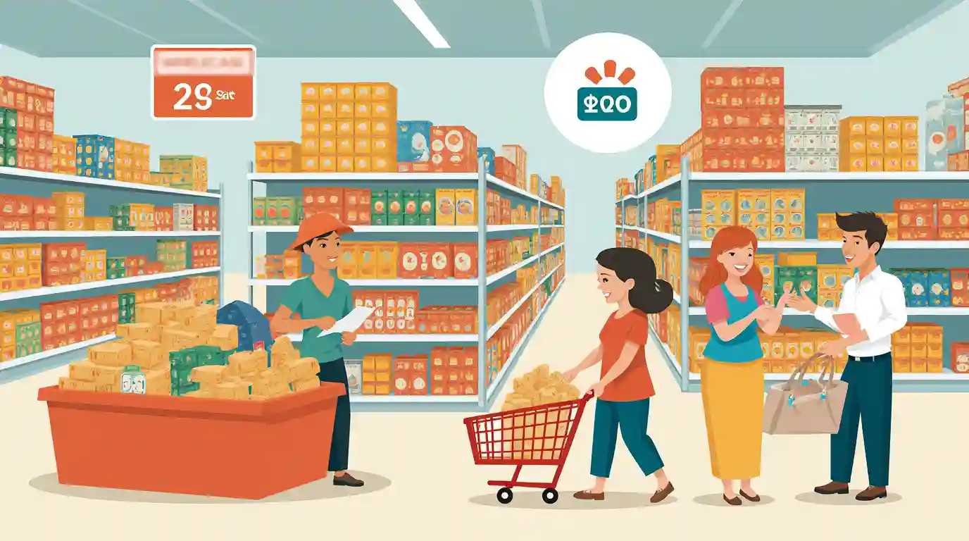 Réussir l'achat chez un grossiste